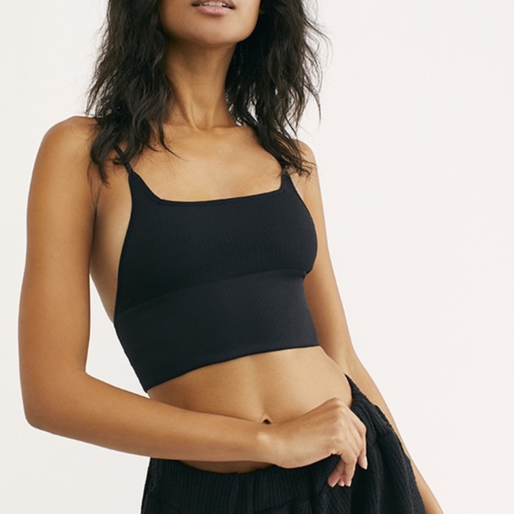 Free People Andi Square Neck Seamless Bra